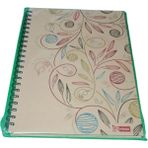 Vegam Mikro Sert Kapaklı Spiralli A4 100 Sayfa Kareli Defter - 144 Yaprak