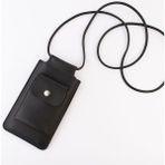 Vegan Deri Askılı Telefon Çantası – Iphone 16 ve Tüm Modellerle Uyumlu, Minimal Cepli Günlük Çanta (Krem, Siyah, Kahve, Sarı, Kırmızı, Turuncu, Mavi, Lila, Beyaz)