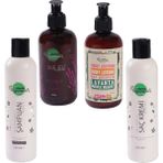 Veganeed Vegan Full Mor Set: Lavanta Aromalı Şampuan & Duş Jeli & Vücut Losyonu | Saç Kremi (Greyfurt Aromalı)