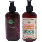 Veganeed Vegan Mor Güzellik Vücut Seti: Lavanta Aromalı Duş Jeli & Vücut Losyonu 205 ml + 250 ml - 500 ml