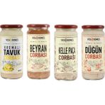 Veg&Bones Gurme Çorbalar Paketi 6'lı x 480 ml Pratik ve Lezzetli Karışık Çorba Seçenekleri