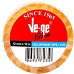 Vege 12 Mm X 10 Mt Selefon Bant Mavi Şeritli