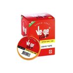Vege Eto Sarı Şeritli 12 mm x 66 mt 12'li Paket Selefon Bant