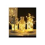 Vegetti 3mt Peri Rgb 30 Led Pilli Noel Parti Yılbaşı Ağaç Dekoratif Aydınlatma Lambası Animasyonlu Süsleme Şeffaf