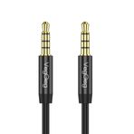 Veggieg 1 mt 3.5 mm Jack TRRS Hi-Fi AUX Mikrofon ve Ses Kablosu