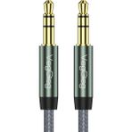 Veggieg 2 mt 3.5 mm Jack TRS Hi-Fi Örgülü AUX Ses Kablosu