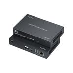 Veggieg 200 mt 1080P Full HD 60 Hz HDMI KVM IP Extender Cat5E ve 6 HDMI Menzil Genişletici Uzatıcı