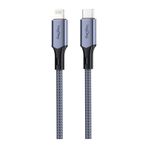 Veggieg 27w 3a Usb Type-c To Lightning İphone İpad Hızlı Şarj Ve Data Kablosu 1.2 Metre