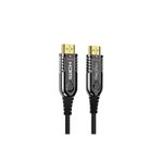 Veggieg 4K 60 Hz 18 GBPS HDR ARC HDCP Fiber Optik 2.0 20 mt HDMI Kablo