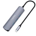 Veggieg PD 2.0 2xUSB Type-C to HDMI+3.0 USB Çoklayıcı Dönüştürücü Hub