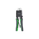 Veggieg RJ45 RJ11 RJ12 Jack Çakma Pensesi 6P/8P Ağ ve Telefon Kablosu Jak Kesme Soyma Sıkma Aleti