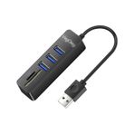 Veggieg Usb 3.0 SD Micro SD Kart Okuyucu ve 3 Port Usb Çoklayıcı Hub