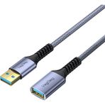 Veggieg USB 3.0 Uzatma Kablosu 1.5 Metre - Gri