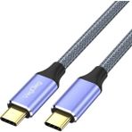 Veggieg USB 3.1 Type-C Pd 100W 5A 10GBPS 4K 60Hz Destekli Kablo 1 Metre