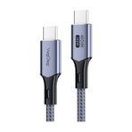 Veggieg Usb 4.0 E-mark 240w 40gbps Thunderbolt 4 8k 60hz Type-c Görüntü Hızlı Şarj Ve Data Kablosu 2 Metre