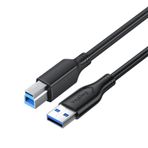 Veggieg USB A Printer Tarayıcı Yazıcı Data Kablosu 3 Metre