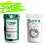 Vegrano Bezelye Proteini 100 G + Pirinç Protein Tozu 100 G