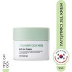 Vegrow Cica Mide Soft Gel Cream Nemlendirici Yatıştırıcı Vegan Yeşil Çay Özlü Jel Krem Kore 50ml
