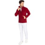Vehbi Erkek Doktor Hemşire Poları Hastane Kışlık Polar Ceket Modeli - XL - Bordo