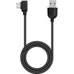 Veikk A50/A15/A15PRO,VK1060/VK1060PRO Grafik Tablet Uyumlu USB To Type-C Kablo - Siyah