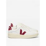 Veja Beyaz Kırmızı Erkek Deri Sneaker V-90 O.T. Leather