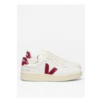 Veja Beyaz Kırmızı Kadın Deri Sneaker V-90 O.T. Leather