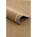 VEJA HOME Sahara Bordure B3610C Natural Vizon Sarı Bordürlü Sisal Hasır Dokuma Halı – Tozumaz, Hav Vermeyen