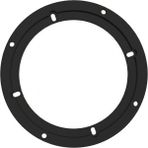 VEK Oto Hoparlör Kasnağı Siyah Plastik 13 cm - 16 cm Çevirici Takım 2 Parça