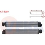 VEKA-42-2000 - Turbo Radyatoru (Intercooler) Honda Cıvıc x 1.5 Rs 2016- - Siyah