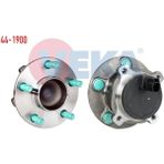 VEKA-44-1900 - Porya Sağ veya Sol Arka Rulmanlı Ford Focus Iı (Da) 1.6i 5 Bıjon Abs Sensorlu 2004-2011 - Siyah