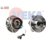 VEKA-44-3203 - Porya Sol-Sag On Rulmanlı Opel Astra G (F69) 1.4 16V 4 Bıjon Abs Sensorlu 1998-2005 - Siyah