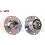 VEKA-44-4413 - Porya Sol-Sag On Rulmanlı Volkswagen Polo (9n_) 1.2i 5 Bıjon Abs Sensorlu 2001-2012 - Siyah