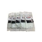 Veka 500 Adet Beyaz Kablo Bağı 2.5X100 mm (5 Paket x 100 Adet) Plastik Kablo Kelepçesi