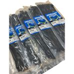 Veka Master 500 Adet Siyah Kablo Bağı 3.6X300 mm (5 Paket x 100 Adet) Dayanıklı Plastik Kablo Kelepçesi