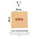 vekaconcept Büyük Boy Mikrofiber Gözlük Tablet Telefon Temizleme Mendili 30*30 Cm