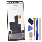 VEKIR Complete Display Screen for Sony Xperia XZ2 Compact H8324 LCD Touch Digitizer Assembled Moss Green 5.0" Screen Replacement with Free Tool Kit