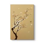 Vektörel Japon Ağacı Tablosu 50 x 75