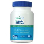 Velavit V Biotin 5000 mcg 60 Tablet