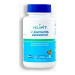 Velavit V- Curcumin Liposomal - 30 Kapsül - Dezenfektan Hediyeli (%72 Alkol)