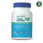 Velavit V-D3K2 with MSM 2x60 Tablet