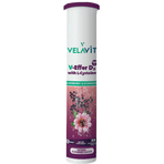 Velavit V-Effer D3 with L-Cysteine Kara Mürver Aromalı 20 Efervesan Tablet