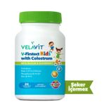 Velavit V-Firstect Kids with Colostrum Çiğneme Tableti 30 Tablet