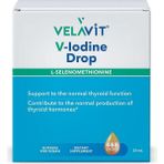 Velavit V-Lodine Drop 25 ml İyot ve Selenyum İçeren Damla Takviye Edici Gıda Vegan Uygun - Aromasız