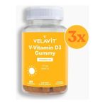 Velavit V-Vitamin D3 Gummy 3x60 Çiğnenebilir Tablet