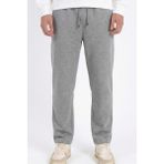 Veleno Erkek Gri Baggy Bol Paça Bel Lastikli Pike Pantolon - 2XL