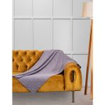 Velerde Home Jakar Şönil Kaymaz Koltuk Örtüsü Şalı Standart En 175CM x Boy 215CM Kolları Antrasit - 175 x 215 cm