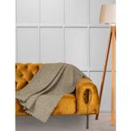 Velerde Home Jakar Şönil Kaymaz Koltuk Örtüsü Şalı Standart En 175CM x Boy 215CM Kolları Bej - 175 x 215 cm