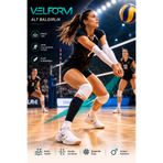 Velform Alt Baldırlık Bacak Destekleyici Kompresyon Bandajı Spor