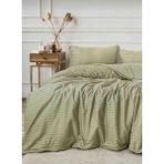 Vellista Home Collection %100 Pamuklu Çizgili Saten Çift Kişilik Nevresim Takımı 200×220