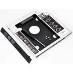 Velliw DVD CD Yuvasına Takılan Kızak SSD HDD Kutusu 9.5mm Laptop Notebook Uyumlu 2.5" SSD Takılabilir